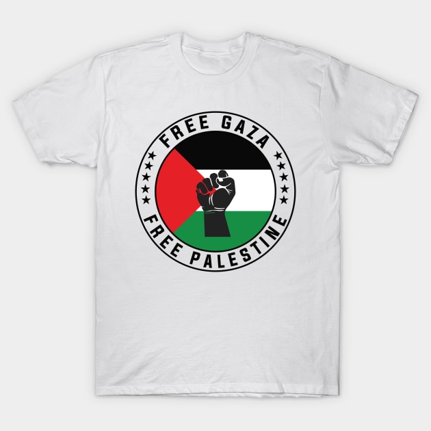 Free Palestine T-Shirt by MZeeDesigns